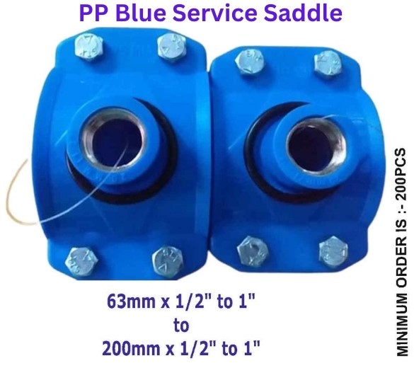 Pp Blue Service Saddle
